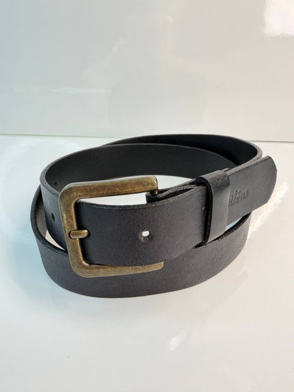 Stephan Caras Leather Belt – Made in Canada | Size 30
